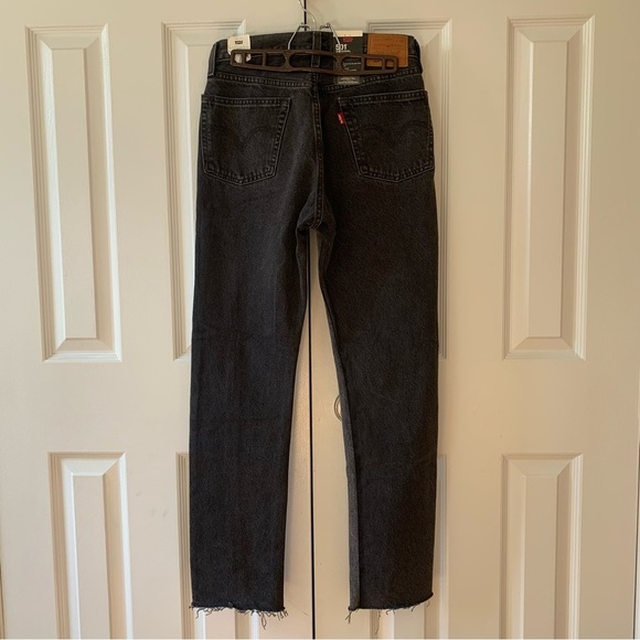 Levi's 501 Spliced Jeans Parallel Universe Dark Wash - Picture 3 of 11